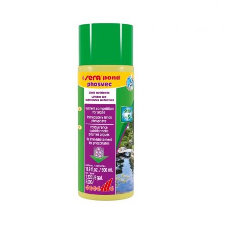 sera pond crystal previene crecimiento alga filamentosa elimina fosfato 500ml