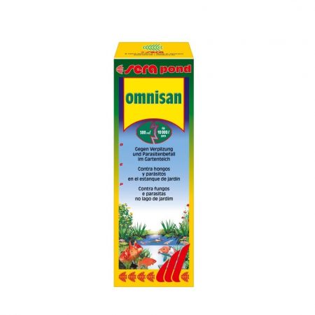 koi enfermo bacterias virus parasitos estanque sera omnisan 500ml