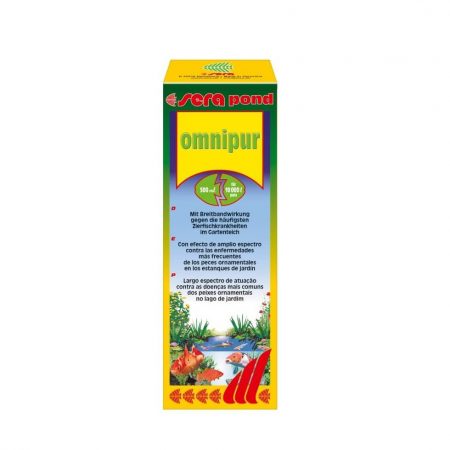 sera pond omnipur koi enfermo bacterias infeccion Columnaris Aeromonas Pseudomonas Eritrodermatitis podredumbre aletas branquias Hongos Ichthyobodo Ichthyophthirius Chilodonella Trichodi