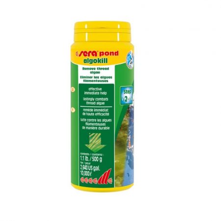 sera pond algokill elimina alga algas filamentosa 550g