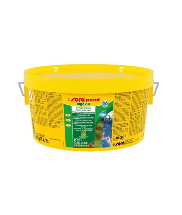 sera pond algokill elimina alga algas filamentosa 2kg