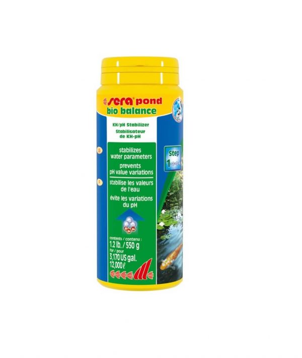 sera pond bio balance aumentar kh estabilizar ph bacterias filtro caida ph