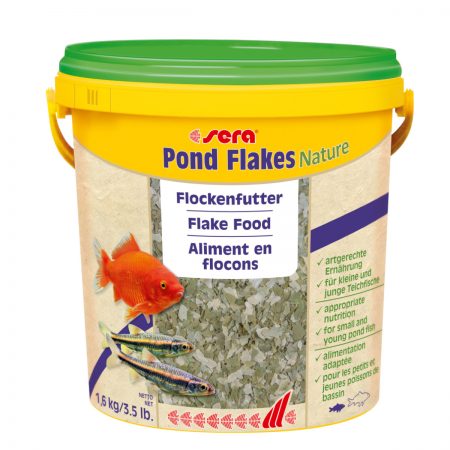 Flakes Nature 21l - 1000ml Sera Pond - Imagen 4