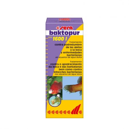 Contra Podredumbre Aletas y Boca - Baktopur Sera - Imagen 1